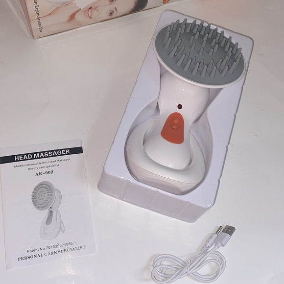 CNAIER AE-902 Multi-functional Electric Head Massager w/ 7 Vibration Modes, NIB - Picture 10 of 10